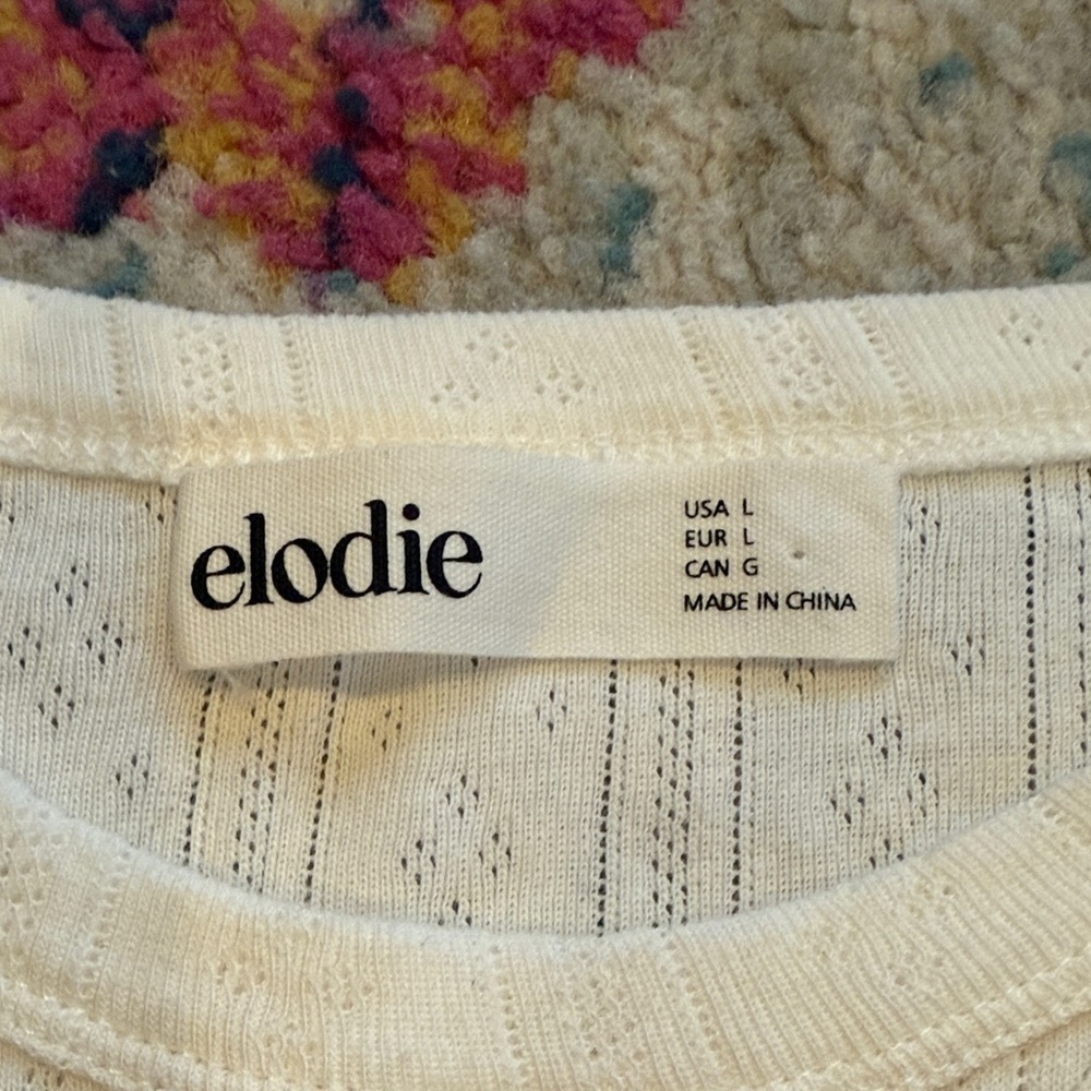 NWOT Elodie Textured Sleeveless Top - Picture 3 of 6
